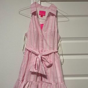 NWT Lilly Pulitzer Trisha Shirt Dress seersucker